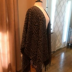 Animal Print Cape